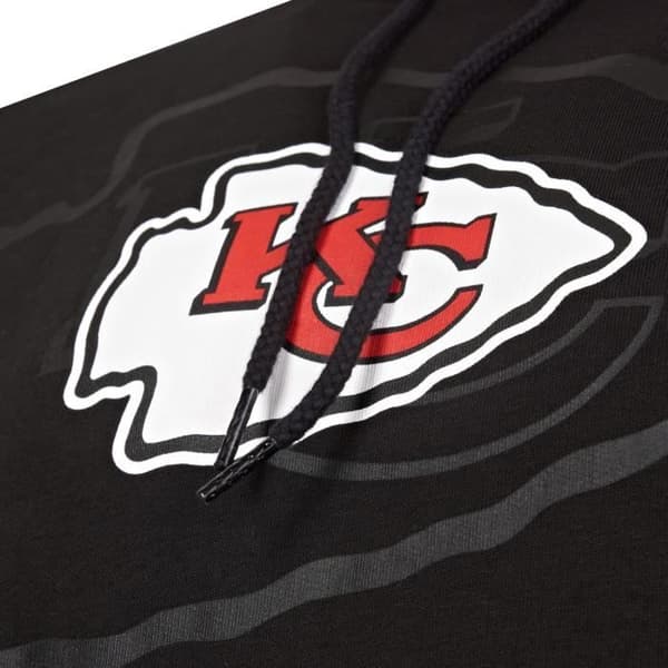 New Era Fleece Hoody - NFL Kansas City Chiefs 2.0 svart - Herr