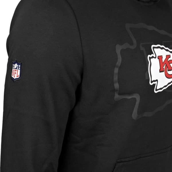 New Era Fleece Hoody - NFL Kansas City Chiefs 2.0 svart - Herr