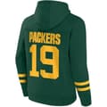 Miniatyrbild 2 av 2: NFL-fans hoodie - Fanatics - Foundation Fleece Hoody - Grön keltisk - Vit - Herr