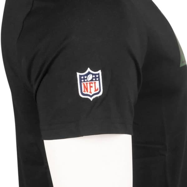 T-shirt New Era Football Fan - NFL-lag svart / trä camo - Los Angeles Rams - Man - Korta ärmar