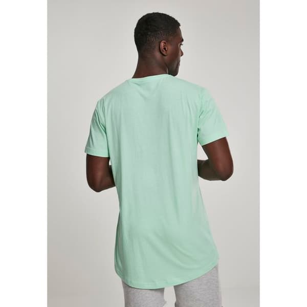 T-shirt Lång - Urban Classics - FORMAD - 100% Bomull - Långa Ärmar - Rund Hals