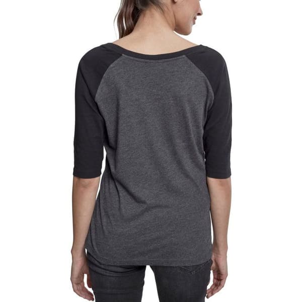Urban Classics Dam - 3/4 RAGLAN långärmad toppskjorta
