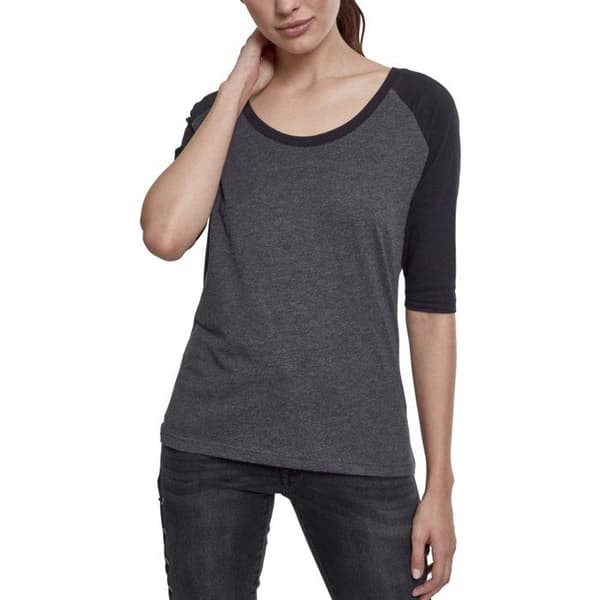 Urban Classics Dam - 3/4 RAGLAN långärmad toppskjorta