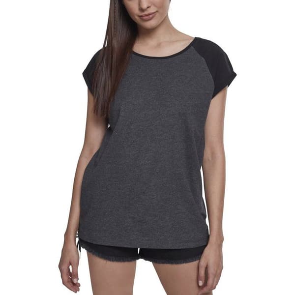 Urban Classics Dam - RAGLAN Contrast Top Långskjorta