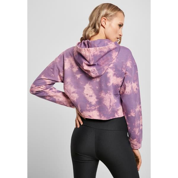 Hettegenser - Urban Classics - Bleached - Duskviolet - Dame - Store størrelser