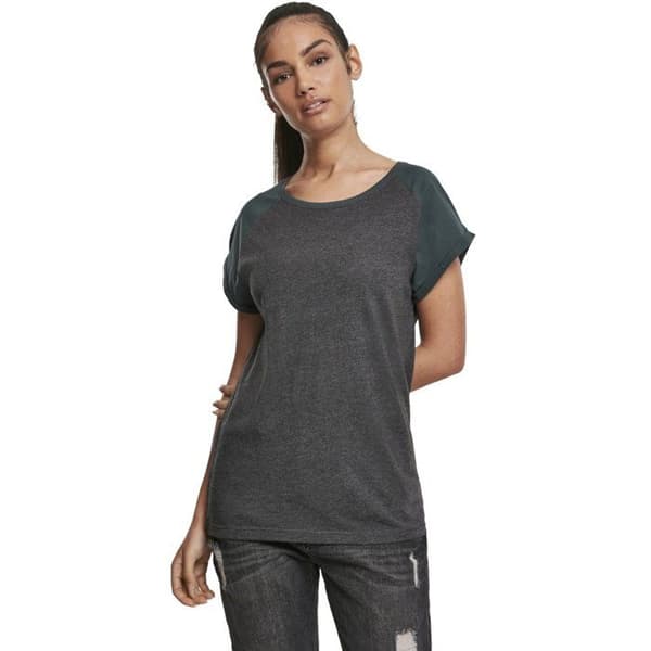 Urban Classics Dam - RAGLAN Contrast Top Långskjorta