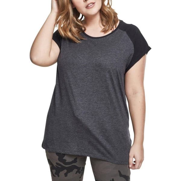 Urban Classics Dam - RAGLAN Contrast Top Långskjorta