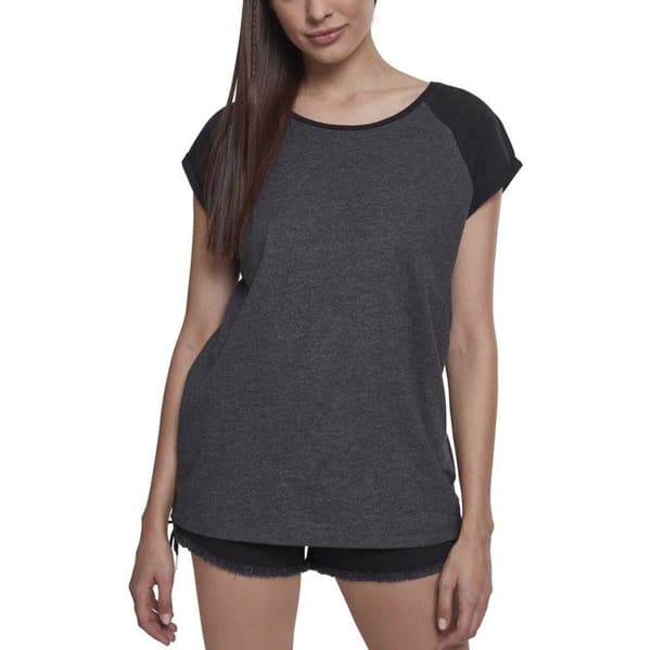 Urban Classics Dam - RAGLAN Contrast Top Långskjorta