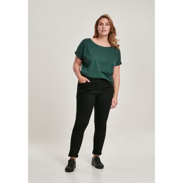 T-shirt - Urban Classics - Randig - 100% bomull - Korta ärmar - Rund hals
