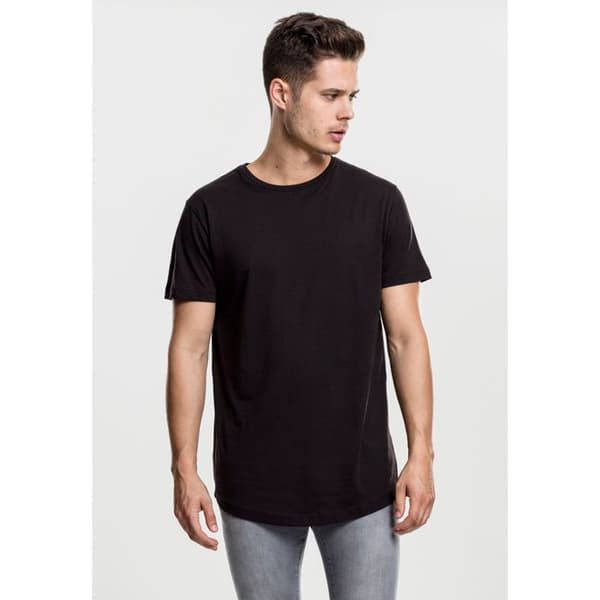 T-shirt lång - Urban Classics - FORMAD - 100% bomull - Långa ärmar - Rundad hals