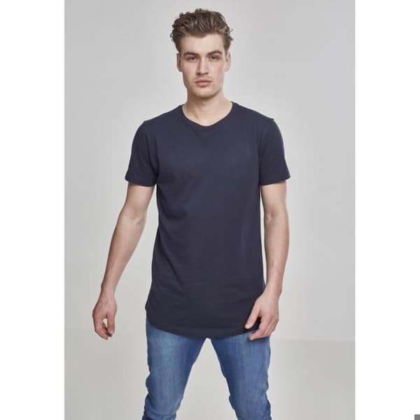 T-shirt lång - Urban Classics - FORMAD - 100% bomull - Långa ärmar - Rundad hals