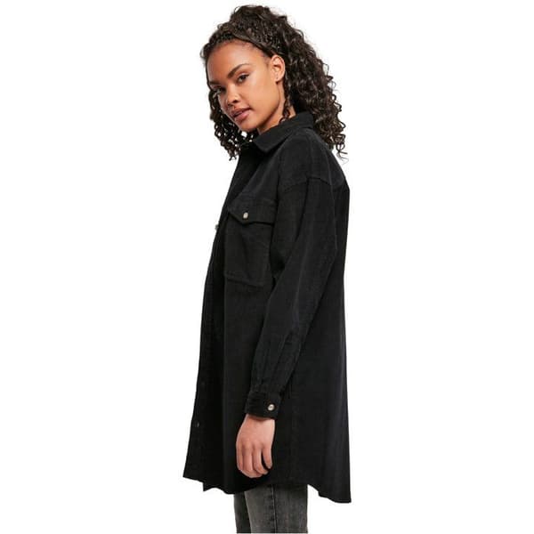 Urban Classics Femme - Velour Ribbat Shirt