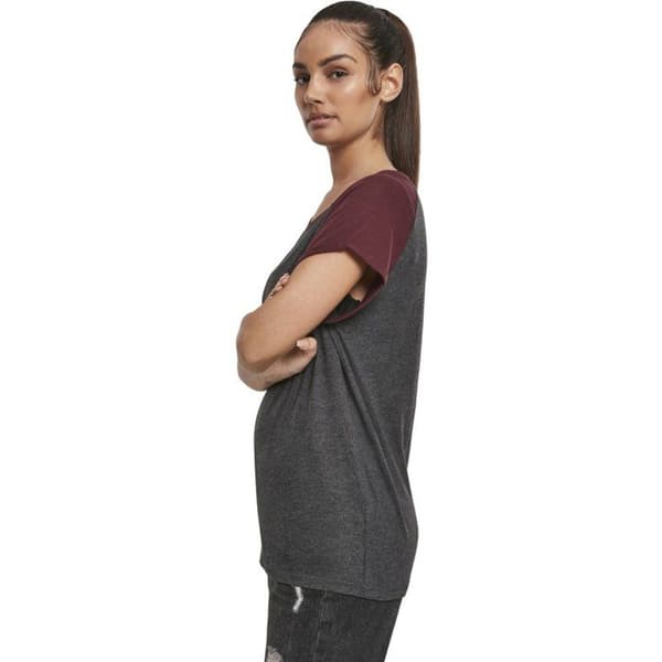 Urban Classics Dam - RAGLAN Contrast Top Långskjorta