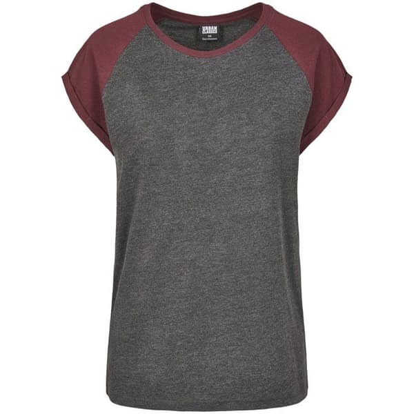 Urban Classics Dam - RAGLAN Contrast Top Långskjorta