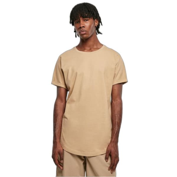 T-shirt - URBAN CLASSICS - Lång formad turnup t-shirt - 100% bomull - Korta ärmar - Loose fit
