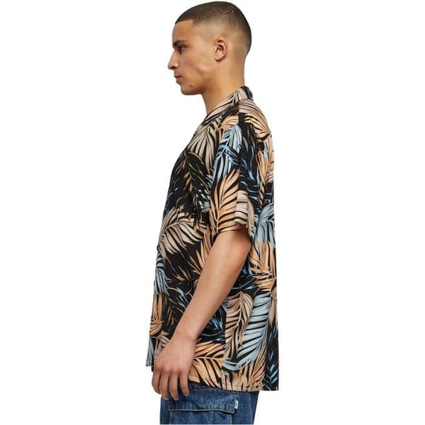 Urban Classics - Viskoseshirt Resort Chemise palm
