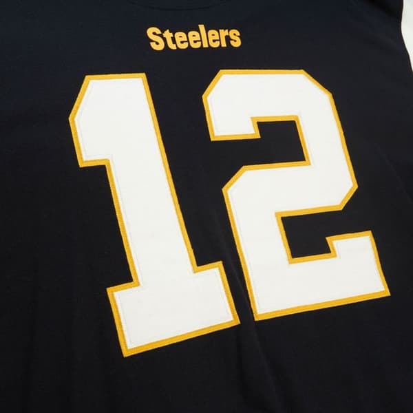 M&N Premium Skjorta - Pittsburgh Steelers Terry Bradshaw