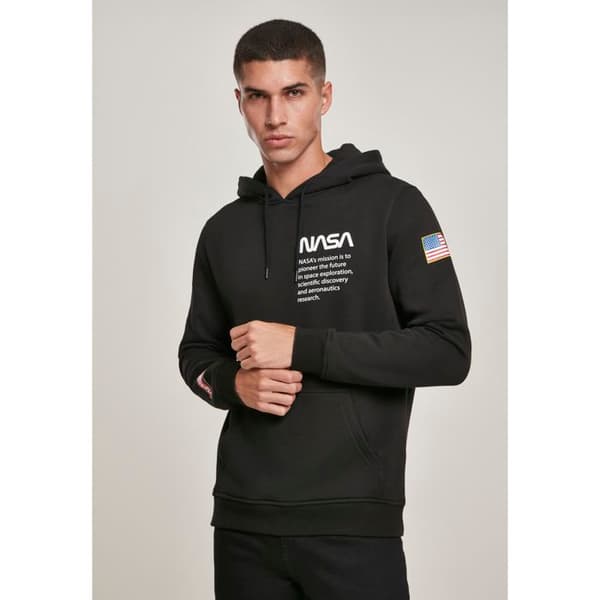 Sweatshirt - Mister Tee - definition - Svart - Långa ärmar - Huva