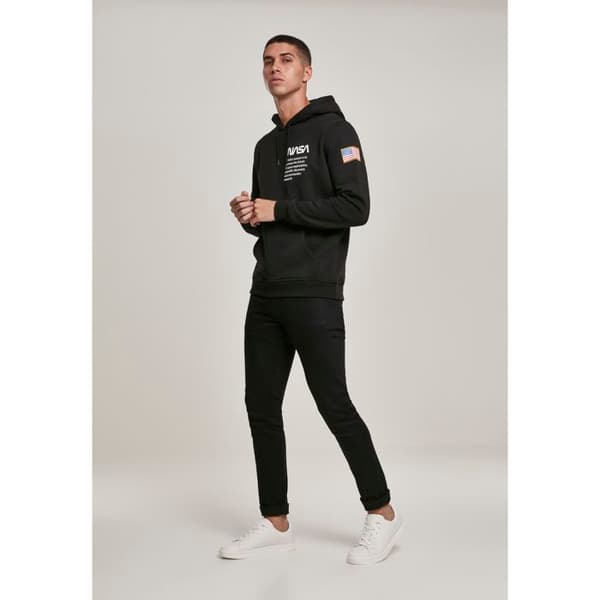 Sweatshirt - Mister Tee - definition - Svart - Långa ärmar - Huva