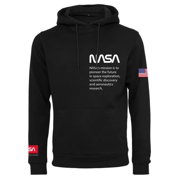 Sweatshirt - Mister Tee - definition - Svart - Långa ärmar - Huva
