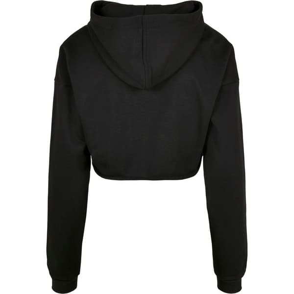 Huvtröja - Urban Classics - Oversize - Svart - Långa ärmar - Dam stora storlekar