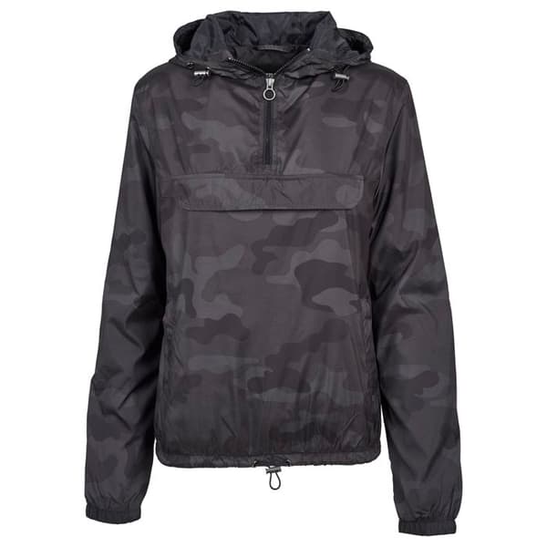 Huvtröja - Urban Classic - Camo - Grå - Långa ärmar - Dam
