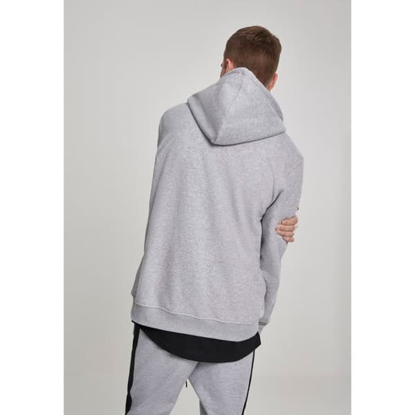 Huvtröja - Urban Classic - Basic Terry - Grå - Långa ärmar - Kängurufickor