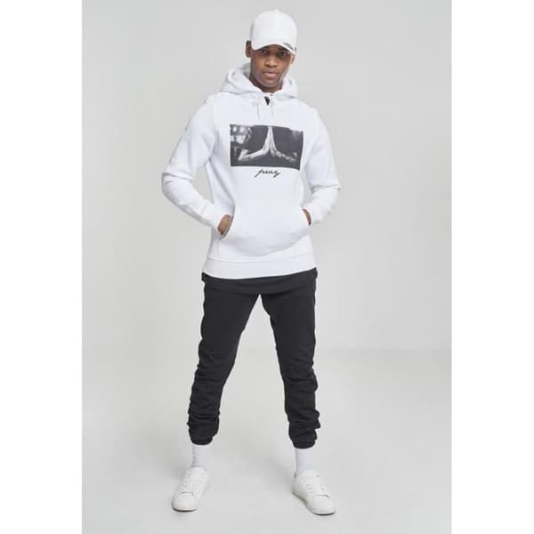 Sweatshirt - Mister Tee - pray - Vit - Långa ärmar - Huva