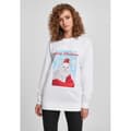 Miniatyrbild 1 av 6: T-shirt Dam - Mister Tee - God Jul Katt - 100% Bomull - Oversized Passform - Korta Ärmar