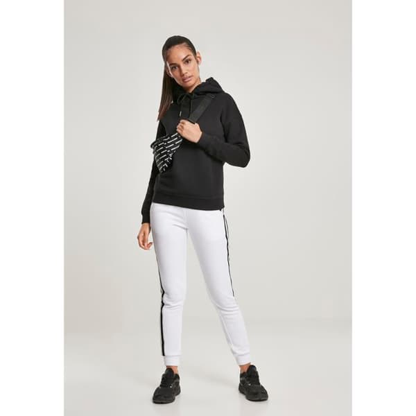 Sweatshirt - Urban Classic - Dam - Svart - Långa ärmar - Huva