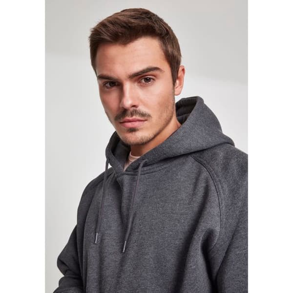 Huvtröja - URBAN CLASSICS - Urban Classic - Mörkbrun - Unisex - Långa ärmar