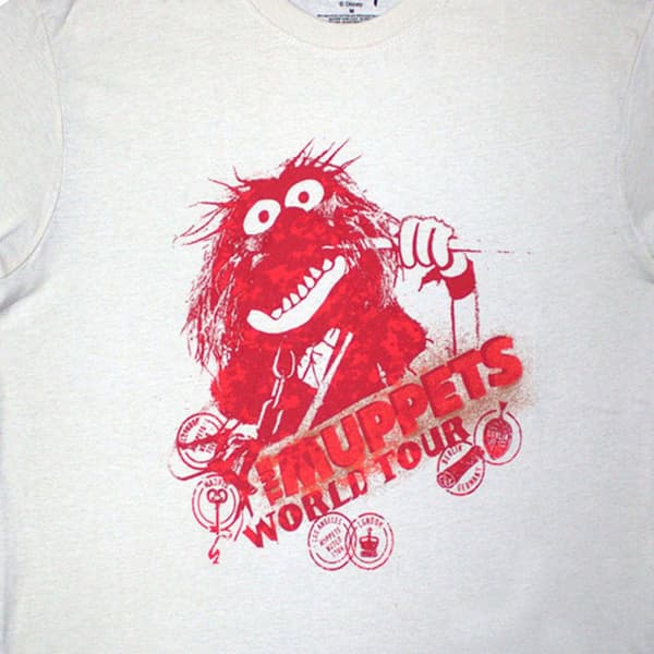 The Muppets Animal On Tour T Shirt
