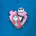 Miniatyrbild 2 av 3: The Nightmare Before Christmas Jack & Sally Together Forever T Shirt