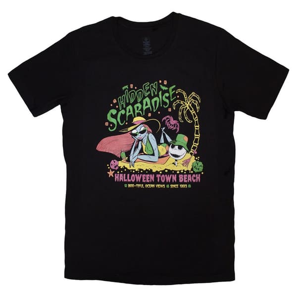 The Nightmare Before Christmas Hidden Scaradise T Shirt