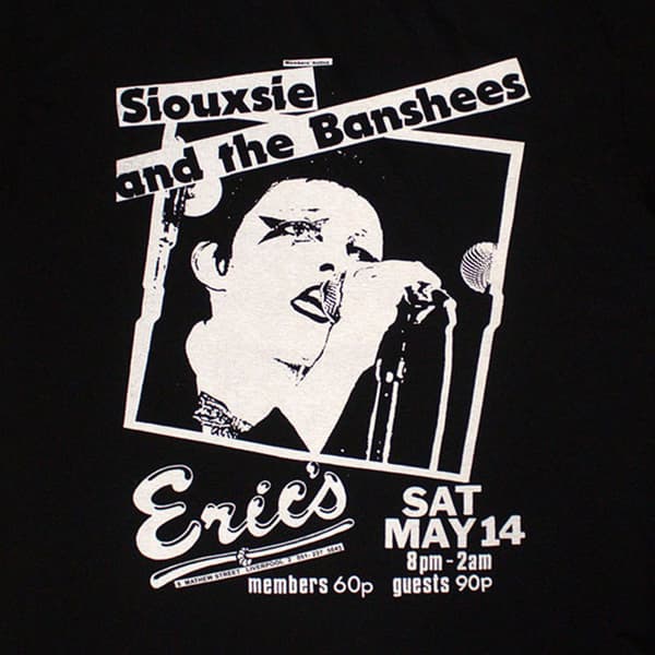 Siouxsie & The Banshees Eric's T Shirt