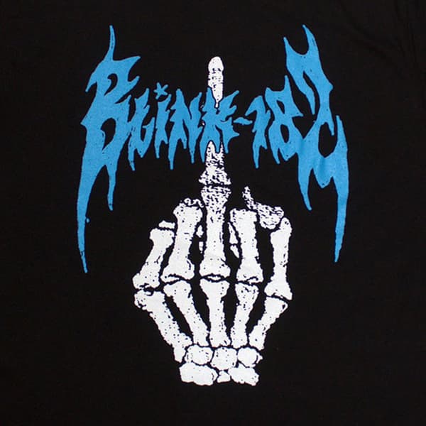 Blink-182 Middle Finger T Shirt