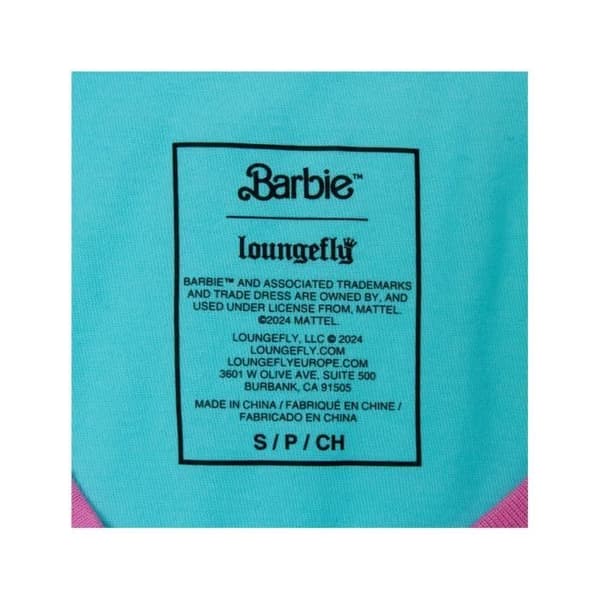 Loungefly - Mattel - T-shirt Unisex Barbie 65-årsjubileum av Loungefly - (M)