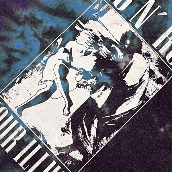 Guns N' Roses Use Your Illusion Monochrome Dye Wash T Shirt