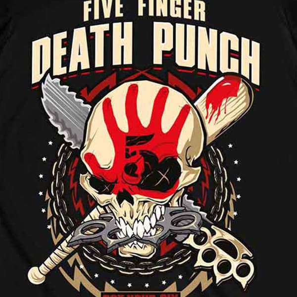 Five Finger Death Punch Zombie Kill T Shirt