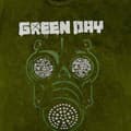 Miniatyrbild 2 av 3: Green Day Gas Mask Dip Dye T Shirt