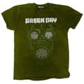Miniatyrbild 1 av 3: Green Day Gas Mask Dip Dye T Shirt
