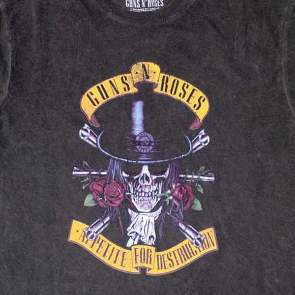 Guns N' Roses Appetite Washed T Shirt