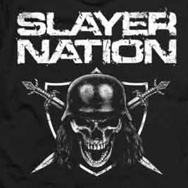 Slayer Slayer Nation Band Logo T Shirt