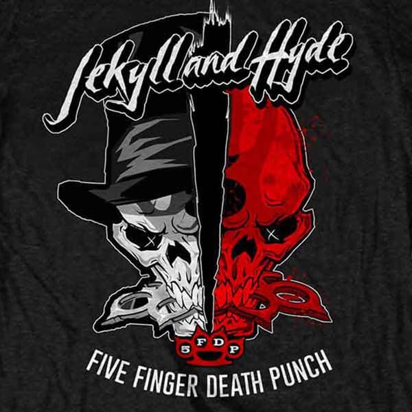 Five Finger Death Punch Jekyll And Hyde T Shirt