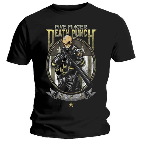 Five Finger Death Punch Sniper T Shirt