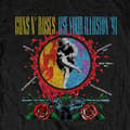 Miniatyrbild 2 av 3: Guns N' Roses Use Your Illusion Circle Splat T Shirt