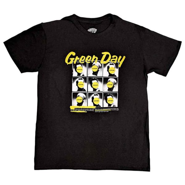 Green Day Nimrod Band Logo T Shirt