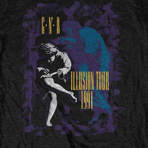 Guns N' Roses Illusion Tour 91 T Shirt