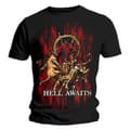 Miniatyrbild 1 av 3: Slayer Hell Awaits Band Logo T Shirt