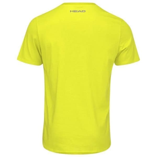 T-shirt - Huvud - Club Carl 2023 - Gul - 100% bomull - Korta ärmar